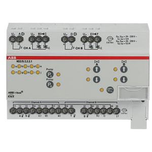 Heating/Cooling Circuit contr climaEco KNX 3-Point 2-voudig (HCC/S2.2.2.1)