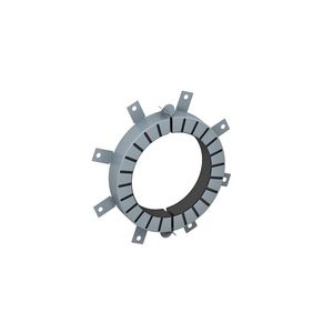 Buismanchet brandbare buizen Ø180mm bouwmateriaal grijs