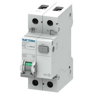 Aardlekautomaat 1P+N 16A B-karakteristiek 30mA
