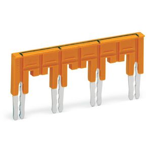 Brug geisoleerd oranje 282-437/011-000 VVE=10