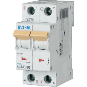 Installatieautomaat (MCB) PLS6 13A 2P C-karakteristiek DC, 6ka