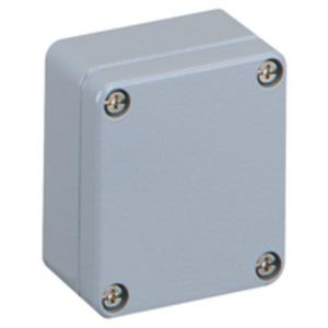 Lege behuizing zilvergrijs IP66 IK09 15000201