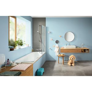 Ecostat E badthermostaat opbouw chroom