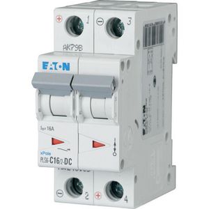 Installatieautomaat (MCB) PLS6 16A 2P C-karakteristiek DC, 6ka