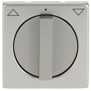 Centraalplaat v inb jaloezieschakelaar greep draai pure-rvs (1740-866)