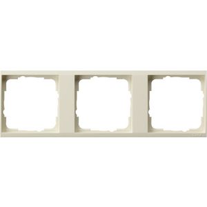 Tussenr. 3-voudig Gira Event Clear creme wit