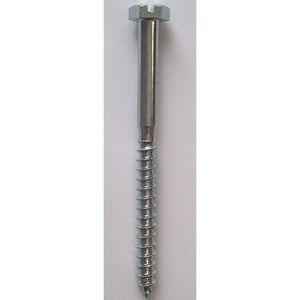 Houtdraadbout DIN571 6x90mm staal 4.8 verzinkt VVE=800
