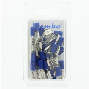 Blister a 25st. geisoleerde vlakstekerh 6,3x0,8mm 1,5-2,5mm²