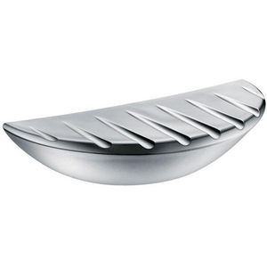 Muurzeepschaal in mat verchroomd Bayblend
