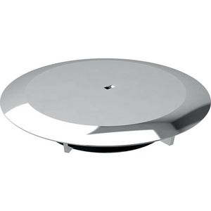 Afvoerkap d90, voor douchesifon, ws.h. 30/50mm: mat zwart