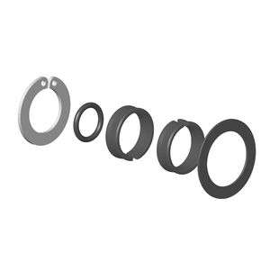 Afdichtingsset voor badkuip staand Uitloop 22x50mm