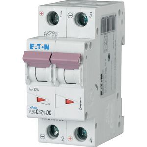 Installatieautomaat (MCB) PLS6 32A 2P C-karakteristiek DC, 6ka