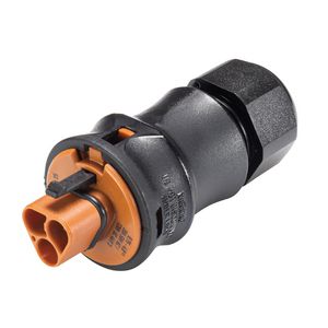 Kabelsteker RST20I2 male schroef 6-10mm bruin asi VVE=100