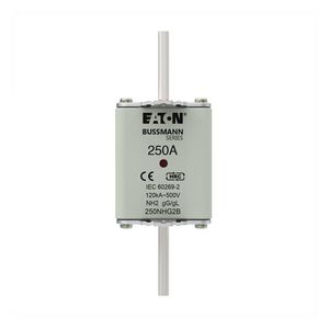 Zekering laagsp. 250A AC 500V NH2 gL/gG dubbele meld VVE=3