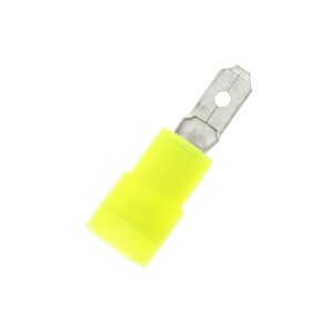 Kist a 100st. geisoleerde vlaksteker 4,8x0,5mm 4,0-6,0mm² Nylon