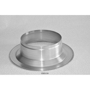 Plakplaat aluminium platdak diameter 270mm