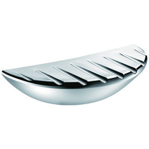 Zeepschaal muurmodel 160mm glans verchroomd