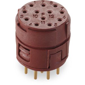 Ronde connector EPIC SIGNAL M23 12P BEM VVE=5