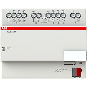 Ventilatoraktor KNX 2-voudig 6 A DIN-rail (FCL/S 2.6.1.1)