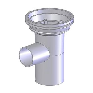 Pluvetta 80 m. zijaansl. 50mm losse pot lood