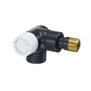 Radiatorafsluiter thermostatisch E (DHL) 1/2" antraciet