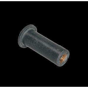 Rubberplug met ingegoten messing bus M10x55 boorgat Ø20mm VVE=25