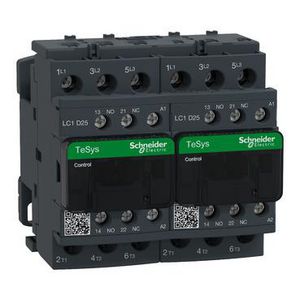 Omkeercont. 25A 3M/HCM+V Mechanisch verg. -Stuurspannin D