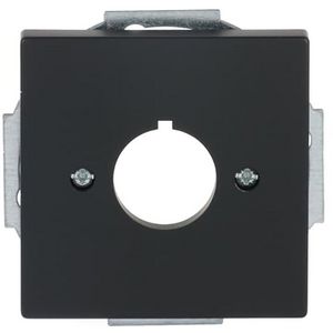 Centraalplaat boring 22.5mm f-matzwart (2533-885)