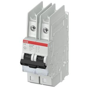 Installatieautomaat UL489 2-polig K-karakteristiek 10A 10kA