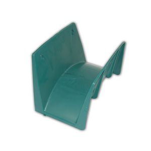 Vulslanghouder / ophangrek kunststof groen