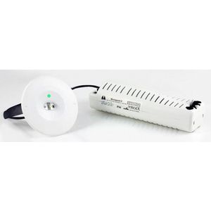 Noodverlichting inbouw decentraal 1u AT ruimteverlichting