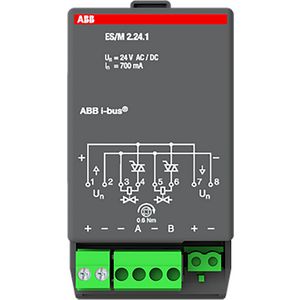 Verwarmingsaktormodule KNX 2-voudig 24 V (ES/M2.24.1)