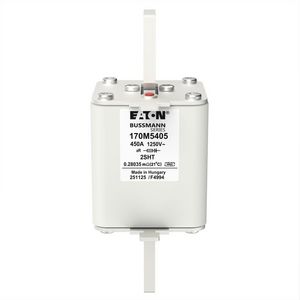 Zekering hoge snelheid 450A AC 1250V 100kA 2 59x59x1 VVE=3