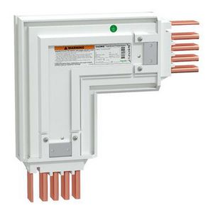 Elleboog, I-Line Track, 630A, koper, 3L+N+PE (PE=50%CU), IP4