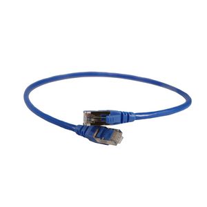 Patchkabel RJ45 Cat. C6 F/UTP blauw 0,5m.