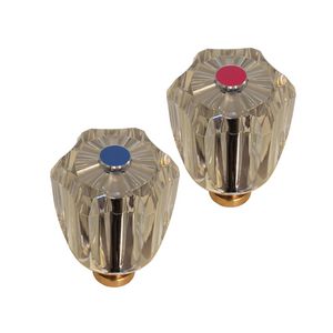 Kraanbovendeel standaard Saphir 1/2" Acryl blauw VVE=10