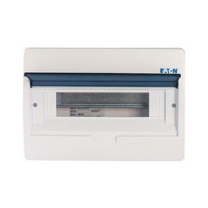 Installatiekast inbouw IP40 1x12TE deur transparant