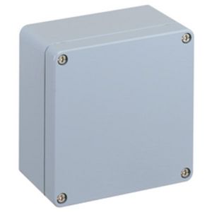 Lege behuizing zilvergrijs IP66 IK09 15001101