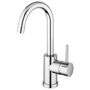 Wastafelmengkraan BIRILLO met hoge, draaibare uitloop en aut. ledigi chroom