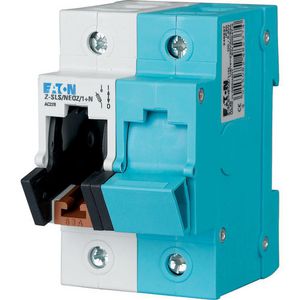 Zekeringlastscheider D02 of D01, 63A, 400VAC, 1p+n 54mm Eaton