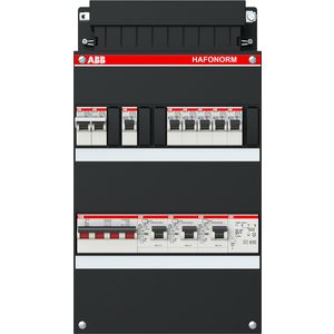 Installatiekast 6x achter 3x 30mA + FT + HS 3-f