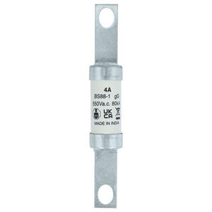 Zekering laagspanning 4A AC 550V 21x129mm gL/gG BS VVE=20
