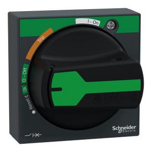 Draaibediening IP54 Zwart ON/OFF vergrendelbaar Acc. G TeSys