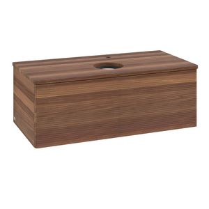 Wastafelonderkast Antao 1000x360x500mm Warm Walnut L31152HM