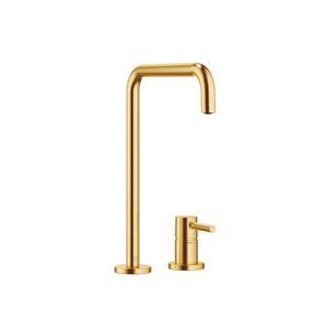 META SQUARE 2-gats mengkraan rozetten Messing gebors.