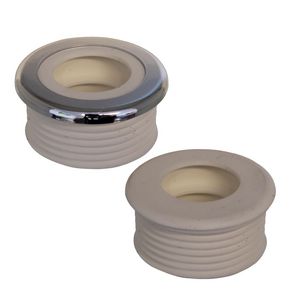 Euromanchet 55W-groot 55mm Wit TPE 38-45mm pijp VVE=10