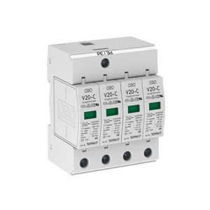 Netoverspanningsbeveiliging surgecontroller V20 4-polig 550V