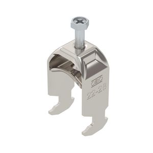Beugelklem 2056 22-28mm rvs A2 1.4301 blank VVE=25