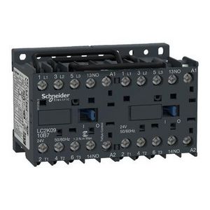 Omkeercontactor 3M AC-3 440V/9A 1M Spoel 220V AC TeSys K
