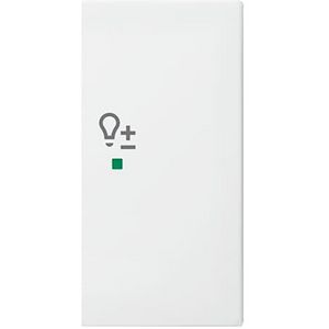 Free@Home bedieningswip rechts 2-v dimmer SI-B-alpinwit